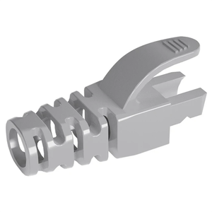 Funda Protectora conector RJ45 con garra color Gris Funda Protectora conector RJ45 con garra color Gris