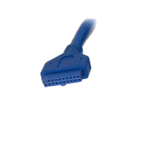 StarTechcom Cabezal Bracket Perfil Bajo Low Profile 2 puert