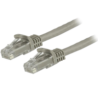 StarTechcom Latiguillo 5 M gris CAT6 UTP  Cable de red