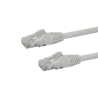 StarTechcom latiguillo 1 M blanco CAT6 UTP Cable de red StarTechcom latiguillo 1 M blanco CAT6 UTP Cable de red