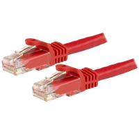 StarTechcom Latiguillo 3 M rojo CAT6 UTP Cable de red StarTechcom Latiguillo 3 M rojo CAT6 UTP Cable de red