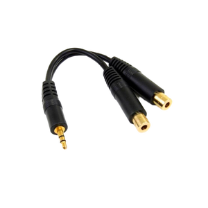 StarTechcom 6in Stereo Splitter Cable