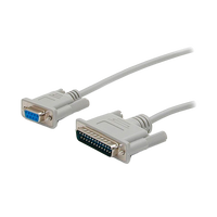 StarTechcom 10 ft Cross Wired DB9 to DB25