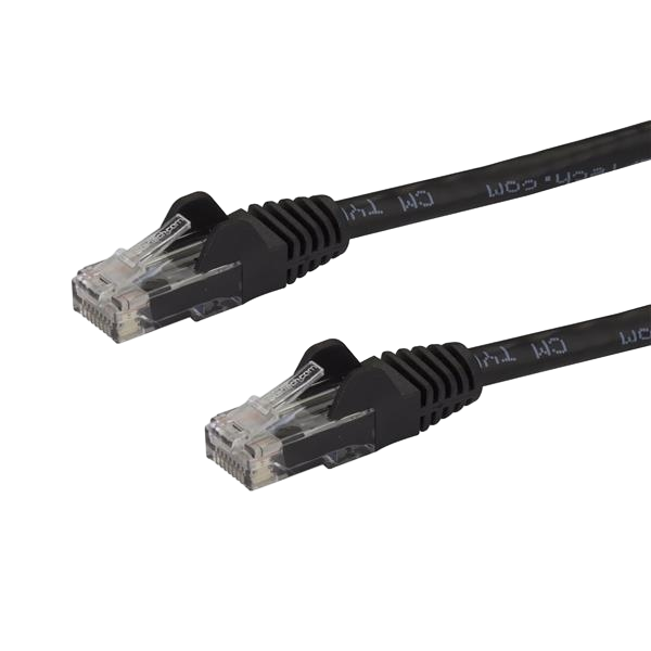 StarTechcom Latiguillo 05 M negro CAT6 UTP  Cable de red StarTechcom Latiguillo 05 M negro CAT6 UTP  Cable de red