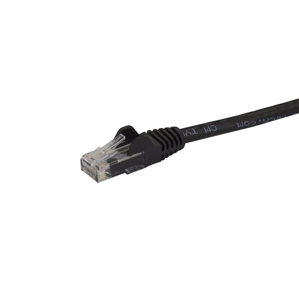 StarTechcom Latiguillo 05 M negro CAT6 UTP  Cable de red StarTechcom Latiguillo 05 M negro CAT6 UTP  Cable de red