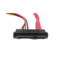 StarTechcom SAS a SATA con alimentación LP4  Cable