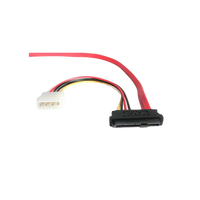 StarTechcom SAS a SATA con alimentación LP4  Cable