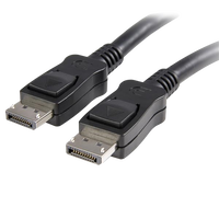 StarTechcom DisplayPort 12 cable with latches