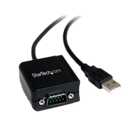 StarTech.com Cable 1,8m USB a Puerto Serie Serial RS232 DB9