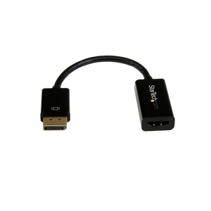 StarTechcom Conversor de Vídeo DisplayPort a HDMI con Audio