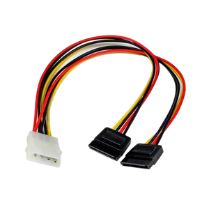 StarTechcom 12in LP4 to 2x SATA Power Y Cable Adapter StarTechcom 12in LP4 to 2x SATA Power Y Cable Adapter
