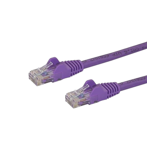 StarTechcom Latiguillo 05 M morado CAT6 UTP  Cable de red