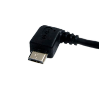 StarTechcom Cable de 30cm USB A a Micro USB B Acodado a la