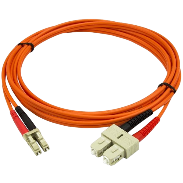StarTechcom Fibra Óptica OM2 Dúplex LCSC 2m Cable StarTechcom Fibra Óptica OM2 Dúplex LCSC 2m Cable