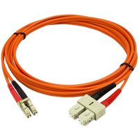 StarTechcom Fibra Óptica OM2 Dúplex LCSC 2m Cable StarTechcom Fibra Óptica OM2 Dúplex LCSC 2m Cable