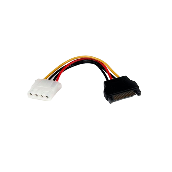 StarTechcom Alimentación 15cm Adaptador Molex L  Cable StarTechcom Alimentación 15cm Adaptador Molex L  Cable