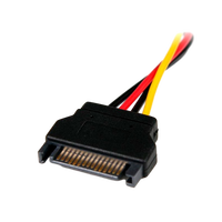 StarTechcom Alimentación 15cm Adaptador Molex L Cable StarTechcom Alimentación 15cm Adaptador Molex L Cable