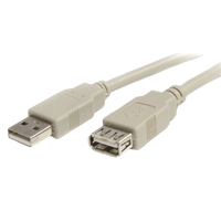 StarTechcom Alargador USB tipo A Macho Hembra Cable StarTechcom Alargador USB tipo A Macho Hembra Cable