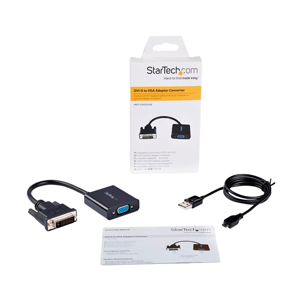 StarTechcom conversor DVID  VGA  Adaptador StarTechcom conversor DVID  VGA  Adaptador