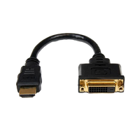 StarTechcom Adaptador 20cm HDMIDVI  Cable de video