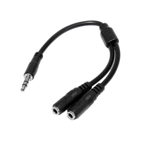 StarTechcom Adaptador Divisor de Auriculares MiniJack 35m