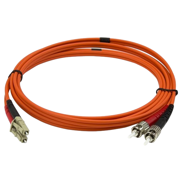 StarTechcom Fibra Óptica OM2 Dúplex LCST 2m Cable StarTechcom Fibra Óptica OM2 Dúplex LCST 2m Cable