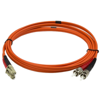 StarTechcom Fibra Óptica OM2 Dúplex LCST 1m Cable StarTechcom Fibra Óptica OM2 Dúplex LCST 1m Cable