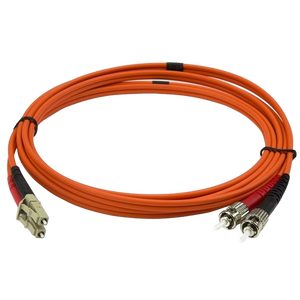 StarTechcom Fibra Óptica OM2 Dúplex LCST 1m  Cable