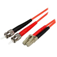 StarTechcom Fibra Óptica OM2 Dúplex LCST 1m Cable StarTechcom Fibra Óptica OM2 Dúplex LCST 1m Cable