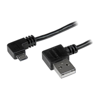 StarTechcom Micro USB Acodado a USB Acodado 1m Cable StarTechcom Micro USB Acodado a USB Acodado 1m Cable