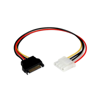 StarTech.com 30cm Adaptador Molex 4 Pines a SATA - Cable