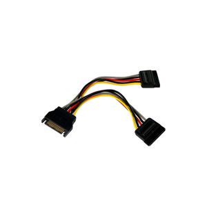 StarTechcom Divisor Alimentación SATA de 15cm Cable StarTechcom Divisor Alimentación SATA de 15cm Cable