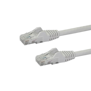 StarTechcom latiguillo 2 M blanco CAT6 UTP  Cable de red