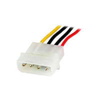 StarTechcom Extensor 30cm Molex Cable de alimentación StarTechcom Extensor 30cm Molex Cable de alimentación