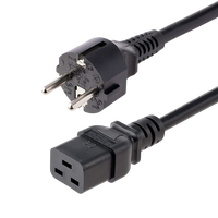 StarTechcom Schuko IEC 320 c19  Cable de alimentación