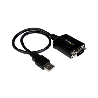 StarTech.com USB a 1 puerto serie RS232 DB9 30CM – Adaptador