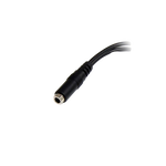 StarTechcom Divisor auriculares minijack 3 pines a 4 pines