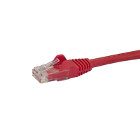 StarTechcom Latiguillo 05m rojo CAT6 UTP Cable de red StarTechcom Latiguillo 05m rojo CAT6 UTP Cable de red