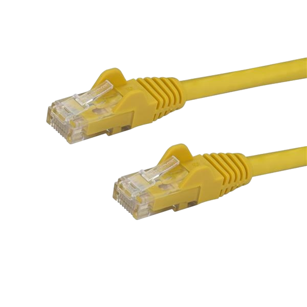 StarTechcom Latiguillo 05m amarillo CAT6 UTPCable de red StarTechcom Latiguillo 05m amarillo CAT6 UTPCable de red