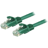 StarTechcom Latiguillo 3m verde CAT6 UTP Cable de red StarTechcom Latiguillo 3m verde CAT6 UTP Cable de red