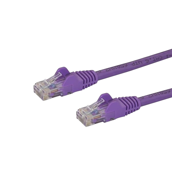 StarTechcom Latiguillo 3m morado CAT6 UTP  Cable de red StarTechcom Latiguillo 3m morado CAT6 UTP  Cable de red