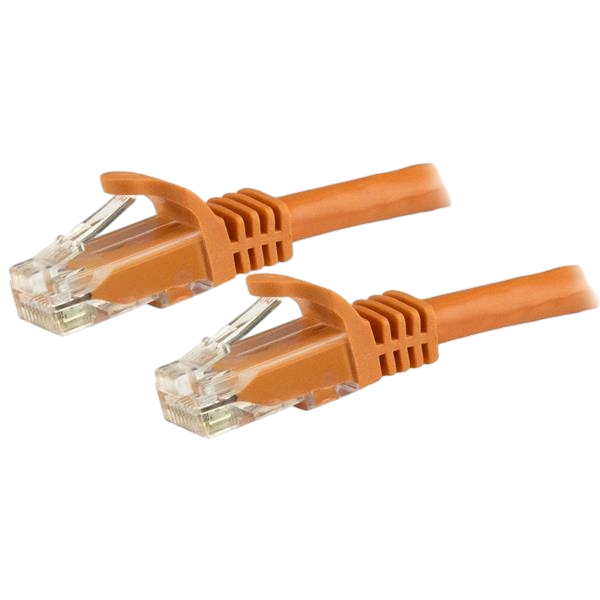 StarTechcom Latiguillo 5m naranja CAT6 UTP Cable de red StarTechcom Latiguillo 5m naranja CAT6 UTP Cable de red
