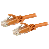 StarTechcom Latiguillo 5m naranja CAT6 UTP Cable de red StarTechcom Latiguillo 5m naranja CAT6 UTP Cable de red