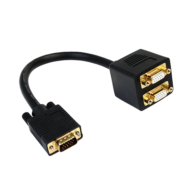 StarTechcom duplicador VGA de VGA a VGA doble  Cable StarTechcom duplicador VGA de VGA a VGA doble  Cable