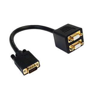 StarTechcom duplicador VGA de VGA a VGA doble Cable StarTechcom duplicador VGA de VGA a VGA doble Cable