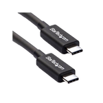 StarTechcom Cable 05m Thunderbolt 3 USBC 40Gbps Compatible USB