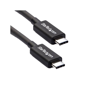 StarTechcom Cable 05m Thunderbolt 3 USBC 40Gbps Compatible USB