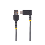 StarTechcom Cable 15cm de Carga USB A USB C Acodado  USB 20  Tipo C