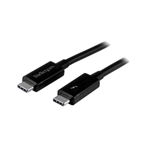 StarTechcom Cable 1m Thunderbolt 3 USBC 40Gbps Compatible USB