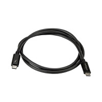 StarTechcom Cable 1m Thunderbolt 3 USBC 40Gbps Compatible USB